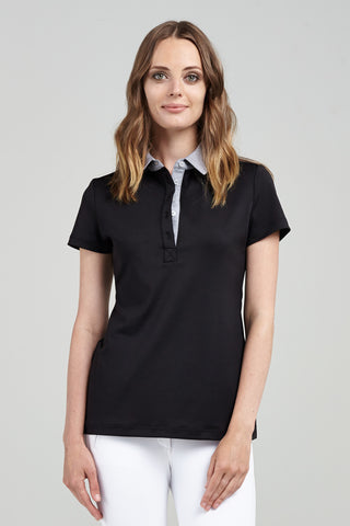 Uniform Woven Collar Polo