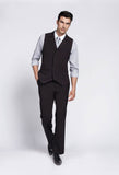Bistro Male Vest W/ Patch Pockets