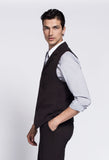 Bistro Male Vest W/ Patch Pockets