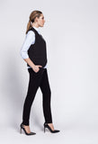 Bistro Women's Vest W/ Patch Pockets