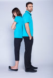 Men's Polo W/Contrast Trim