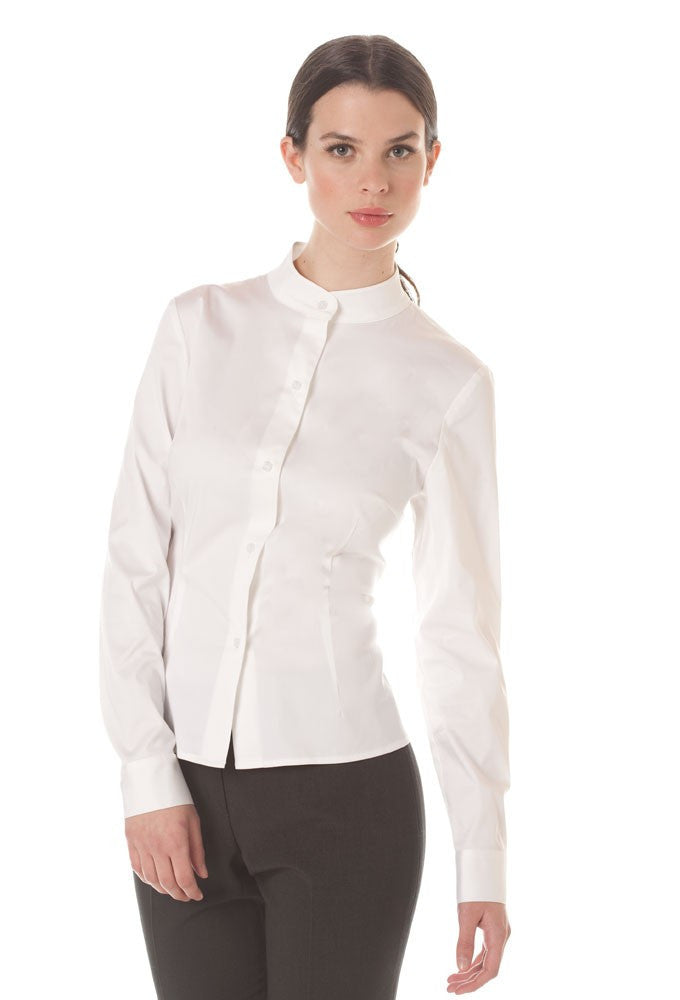 Women's Mandarin Dress Shirt