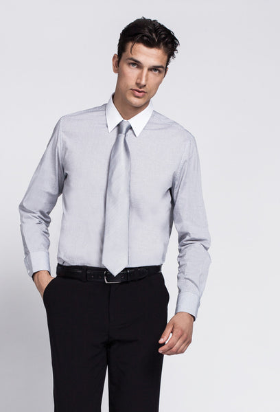 Oxford Men's Mini Check Dress Shirt