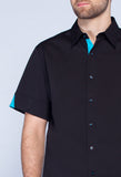 Unisex Shirt Collar W/Contrast